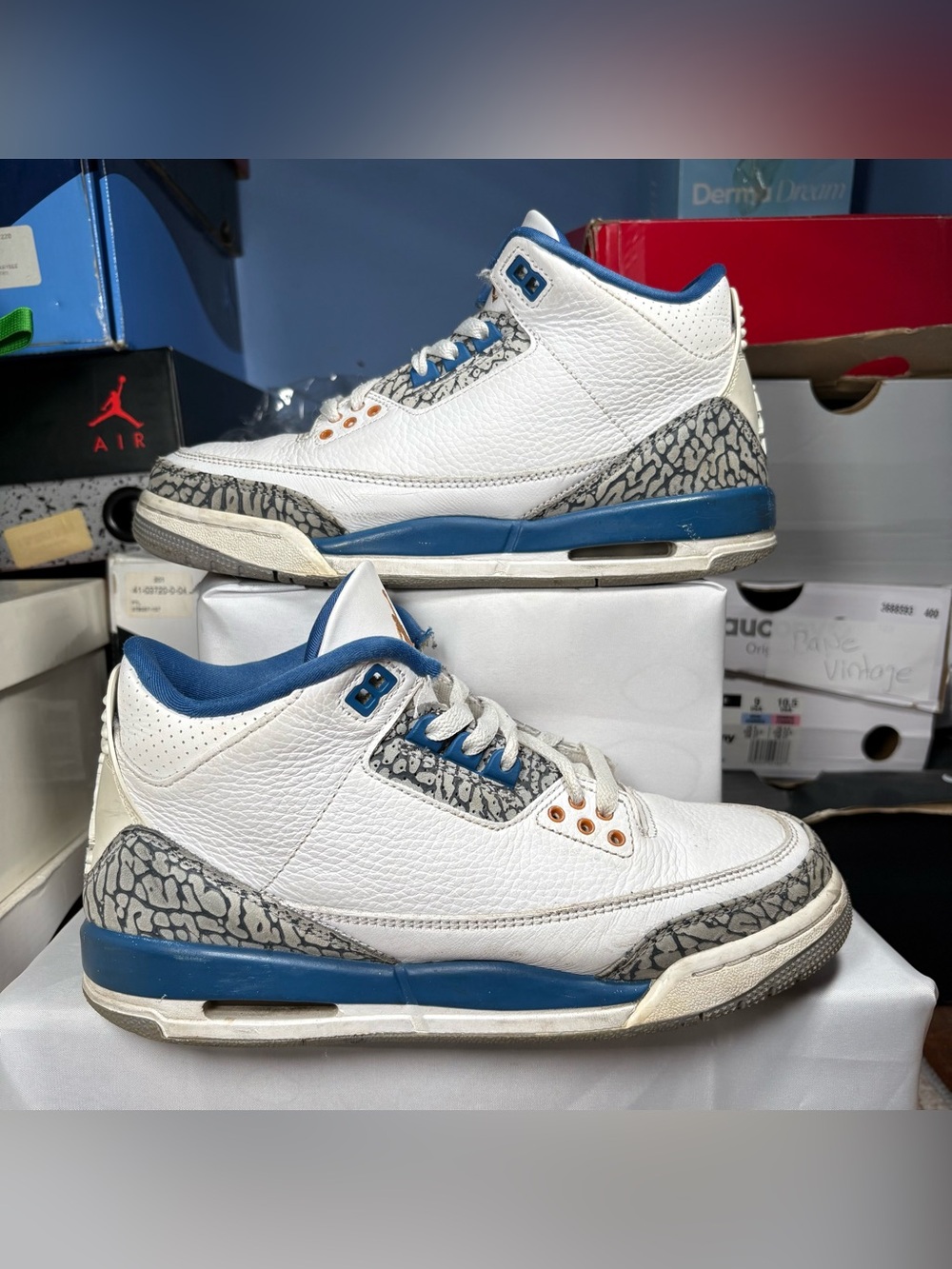 Size 7Y - Jordan 3 Retro Mid Washington Wizards